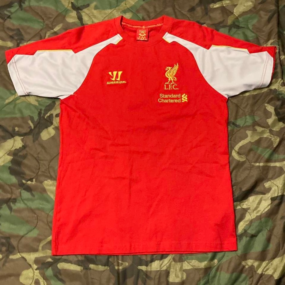 Men's Warrior LFC graefe football jersey vtg y2k‎ size M/20